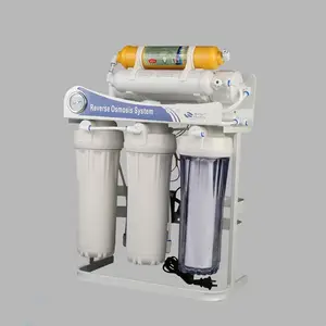 6 Tahap Sistem Filter Air Ro Pemurni Air Sistem Ro Sistem Osmosis Terbalik untuk Pengolahan Air Rumah Tangga