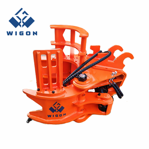 WIGON Excavator <b>Hydraulic</b> Tree Forestry Logging Shear Cutting Accessories - Product Image 3