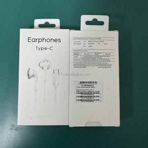 Écouteurs filaires de type C à vente chaude, écouteurs stéréo intra-auriculaires de type C pour <span class=keywords><strong>Samsung</strong></span> C550 <span class=keywords><strong>5830</strong></span> - Product Image 1