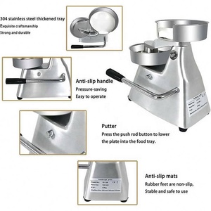 Prensa Manual Comercial Fácil de Usar para Hacer Hamburguesas de Carne de Res para Uso en Cocinas Comerciales - Product Image 6
