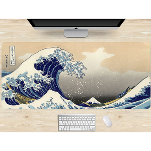 The Great Wave Mouse Pad 80x30cm Gaming <b>Desk</b> Mat <b>Large</b> Size Art Design - Product Image 6