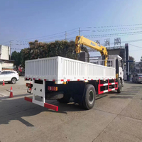 Camion de fret DONGFENG 4x2 6x4 5T d'occasion avec grue, camion grue montée sur châssis 8T, camion benne 15T avec grue – Fabricant