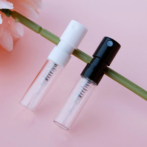 French Style 2ml Clear Glass Perfume Sample <b>Bottles</b> Cosmetic Glass Gift <b>Bottle</b> with Perfume Spray <b>Bottle</b> - Product Image 1
