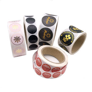 Étiquette alimentaire adhésive imperméable en vinyle découpé à l'emporte-pièce avec encre éco-solvant UV pour pizza, bonbons, aliments pour animaux et collations - Product Image 5