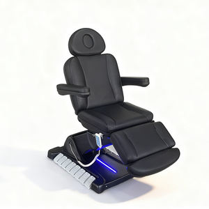 Cama de Belleza Eléctrica <span class=keywords><strong>Estética</strong></span> HOCHEY, Camilla de Masaje de Lujo con 4 Motores, Cama de SPA Facial para Pestañas, Muebles de Salón con Control Dual para Pies - Product Image 3