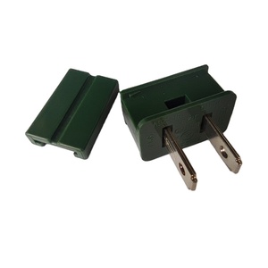 G100 <span class=keywords><strong>Power</strong></span> Green Snap-On <span class=keywords><strong>Male</strong></span> Plugs pour SPT-1 Zip Wire 18 Gauge - Product Image 1