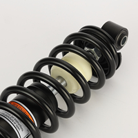 Peredam Kejut Universal Sepeda Motor 400mm, Dapat Diatur, untuk ATV, Pit Quad, Dirt Bike
