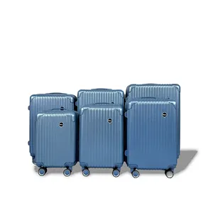 Tùy chỉnh ABS PC Du Lịch VaLi thiết kế sang trọng cán Túi Du Lịch VaLi 6 cái hành lý bộ với trọng lượng nhẹ hành lý