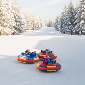Voiture tamponneuse gonflable électrique pour enfants Super Design, à commande à distance, pour glace et neige - Entièrement écologique - Product Image 2
