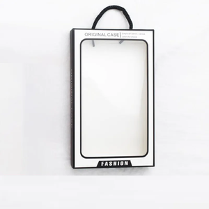 Đơn giản thân thiện với môi màu đen Giấy Màu Hồng Hộp gói cho Iphone trường hợp bìa điện thoại di động vỏ hiển thị bao bì hộp với Windows - Product Image 4