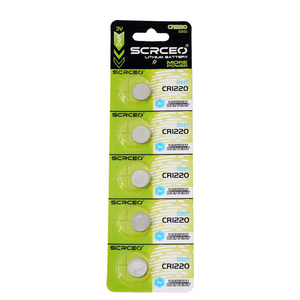 แบตเตอรี่ลิเธียมแบบเหรียญ 3V CR1220 พร้อมสายไฟ - Product Image 1