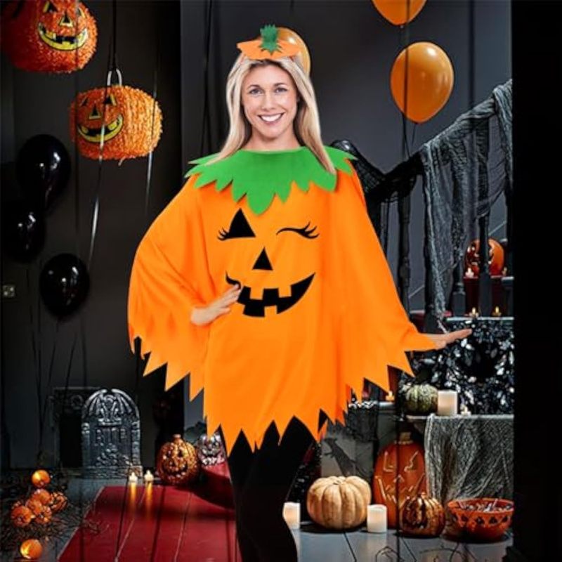 Halloween Cape Thick Section Cloak Hooded