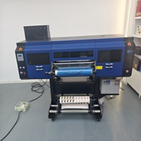Nueva Impresora de Etiquetas de Cama Plana UV DTF I3200 de Fácil Coloración, 60cm A2/A4, Automática, 3200dpi, 7-10m/h, 1 Año de Garantía
