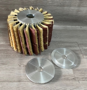 Brosses de ponçage, tambour de meulage, <span class=keywords><strong>brosse</strong></span> de polissage pour le travail du bois - Product Image 5
