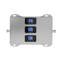 Amplificateur de signal de téléphone mobile tri-bande prenant en charge les réseaux 2G 3G 4G 5G pour la maison, les zones rurales et les montagnes