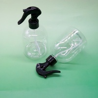 Bouteille de pulvérisation à gâchette de nettoyage de chambre en gros 500ml 250ml Bouteille de pulvérisation de parfum vide en plastique PET Bouteille de pulvérisation de désodorisant