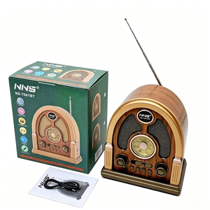 <span class=keywords><strong>Radio</strong></span> multibandes de bureau couleur bois <span class=keywords><strong>FM</strong></span> AM SW DC 3V DSP NS-7061BT - Product Image 5