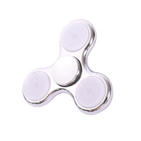 Fidget Spinners en plastique de qualité supérieure pour vendeurs de rue, 18-en-1, lumineux à LED, clignotants, en cristal, vente en gros pour tous les âges