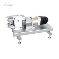 DONJOY sanitaire 316L pompes de transfert haute viscosité liquide électrique pompe à lobes rotatifs