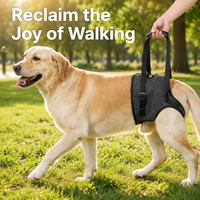 Harnais de soutien orthopédique pour chien, pour IVDD, arthrite, rééducation, élingue de levage pour animaux, escalier, voiture, en polyester de qualité médicale durable PETSGUARD