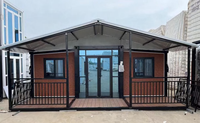 Maison préfabriquée en acier de 40 pieds avec plans de maison de 2 chambres à coucher Maison préfabriquée mobile en conteneur