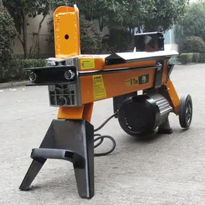 Factory direct selling electric household small wood splitter hydraulic wood processor log splitter With Best Service