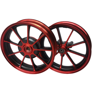 Fabriqué en Chine, <span class=keywords><strong>roue</strong></span> arrière en alliage d'aluminium <span class=keywords><strong>pour</strong></span> moto <span class=keywords><strong>Honda</strong></span> Dio 50, 10 pouces, 9 branches, pièces <span class=keywords><strong>Honda</strong></span> Dio, frein à disque CNC <span class=keywords><strong>pour</strong></span> moto - Product Image 2