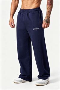 High Quality Basic Style <strong>Men's</strong> Sweat Pants Casual Jogging <strong>Trousers</strong> in Different Sizes Dark Wash <strong>Pattern</strong> Decoration for Home Use - Product Image 5