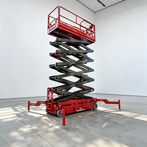 Mesin Pengangkat Gunting Hidrolik Elektrik Murah, Dapat Dipindahkan, Otomatis, 20m, Baja, untuk Gudang Industri - Product Image 2