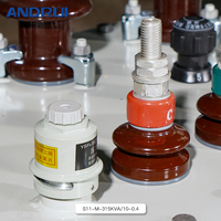 Transformador de Potencia Sumergido en Aceite Tipo S11, Cambio de Aceite, Núcleo de Cobre, Monofásico/Trifásico, 10KV 315KVA 400V/380V