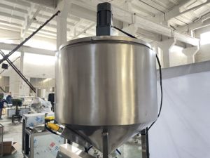 Khí nén Hướng dẫn sử dụng chất lỏng với bơ Phễu đôi đầu dán Dispenser chai <span class=keywords><strong>Bar</strong></span> sơn xô niêm phong máy chiết rót - Product Image 3