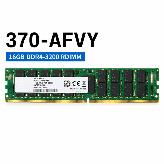 370-AFVY 16GB DDR4-3200 RDIMM ECC Server Memory for PowerEdge (1x16GB) ram Ddr4 16gb
