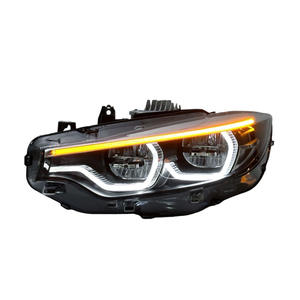 Светодиодные фары с желтыми ДХО, новые, для переднего освещения автомобиля, 12В 70Вт 5000 люмен 6000К, H10, для модернизации и универсальной установки - Product Image 4