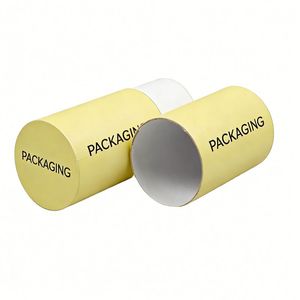 Tubo de Papel para Embalaje Cilíndrico Autoensamblable con Tapa, Impresión a Color Personalizada, Prototipado Rápido, Estilo Personalizado, para Regalos y Manualidades - Product Image 4
