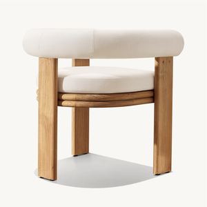 Sassanid Outdoor Recién llegado Patio Muebles de jardín Hotel de lujo Comedor al aire libre <span class=keywords><strong>Bondi</strong></span> Teak Comedor Sillón - Product Image 3