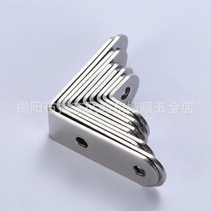 Support d'angle en acier inoxydable Kai Shun en forme de L 1620-1650 pour quincaillerie de meubles, accessoires de connexion à angle droit - Product Image 3