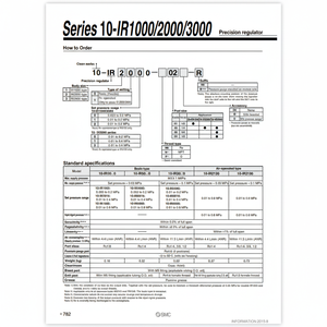 Régulateur de pression de précision SMC Pneumatics Modèle 10-IR1000-01 - Product Image 1