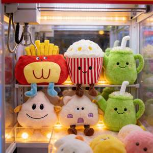 Article très vendu : Peluche de 8 pouces pour machines à griffes, poupée en coton PP, cadeau de la Saint-Valentin - Product Image 1