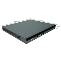 Router Empresarial OEM 1U para Montaje en Rack, Intel B860, Intel Ultra 7 265K, Ultra 9 285K, 100G SFP+, 8L, pfSense, Mikrotik, CentOS, Firewall, VPN