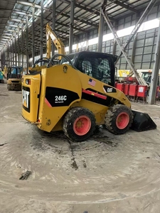QUALITY Used <b>Cheap</b> Caterpillar CAT 246C Skid Steer Loader Perfect Function Caterpillar Engine 3400kg Rated Load American Origin - Product Image 4