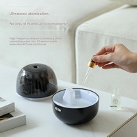 Diffuseur d'arômes de style phare, nébuliseur ultrasonique avec fonction de minuterie ; silencieux, à forte production de brume, pour huiles essentielles