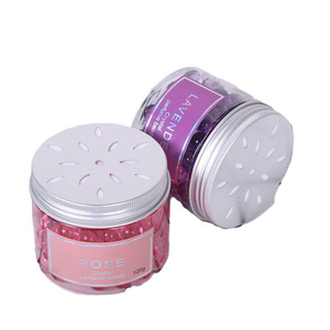 Diffuseur d'arômes en perles de cristal longue durée OEM, désodorisant solide floral pour la maison et la voiture - Product Image 4