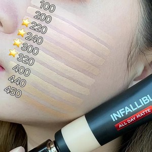 Base de Maquillaje en Crema L'Oreal Paris <span class=keywords><strong>Infallible</strong></span> Pro-Glow Whitening Oil-Control para Piel Seca, Tono Claro, Marfil Clásico, 1 Fl. Oz. - Product Image 4