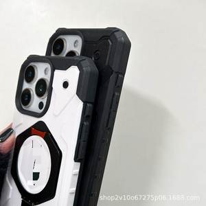 Funda Heavy Armor PC + TPU para iPhone 17 Pro Max 17 Air 17 Pro y 16 Pro Max, funda rígida con soporte de anillo magnético para iPhone 17 16 15 - Product Image 6