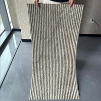 Panneaux de revêtement en pierre souple et légers, matériau imitation pierre pour la décoration des murs extérieurs des villas