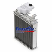 Radiateur et réservoir de surpression de liquide de refroidissement pour tracteurs John Deere modèles 3300, 3600, 4630, 6165J avec référence OE AL221117
