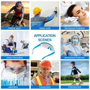 NICESEEM K37-UV400 ANSI Z87.1認証済み安全メガネ＆ゴーグル（サイドシールド付き、目の保護用） - Product Image 6