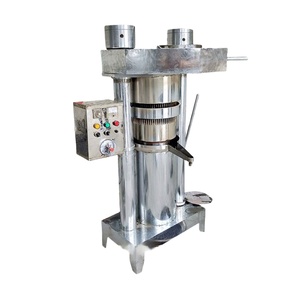 Presse à huile hydraulique automatique à froid pour graines de figue de Barbarie, noix, amandes, noix de macadamia, cacao, avocat, noix de coco, olives - Product Image 1