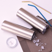 Gobelet isotherme à double paroi en acier inoxydable de 30 oz et 20 oz pour les fêtes et le bureau, personnalisable avec gravure laser, pour café/bière