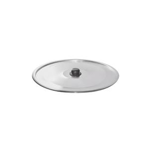ALUMINUM LID DIAM. 60CM WITH <b>BLACK</b> <b>KNOB</b> - Product Image 1